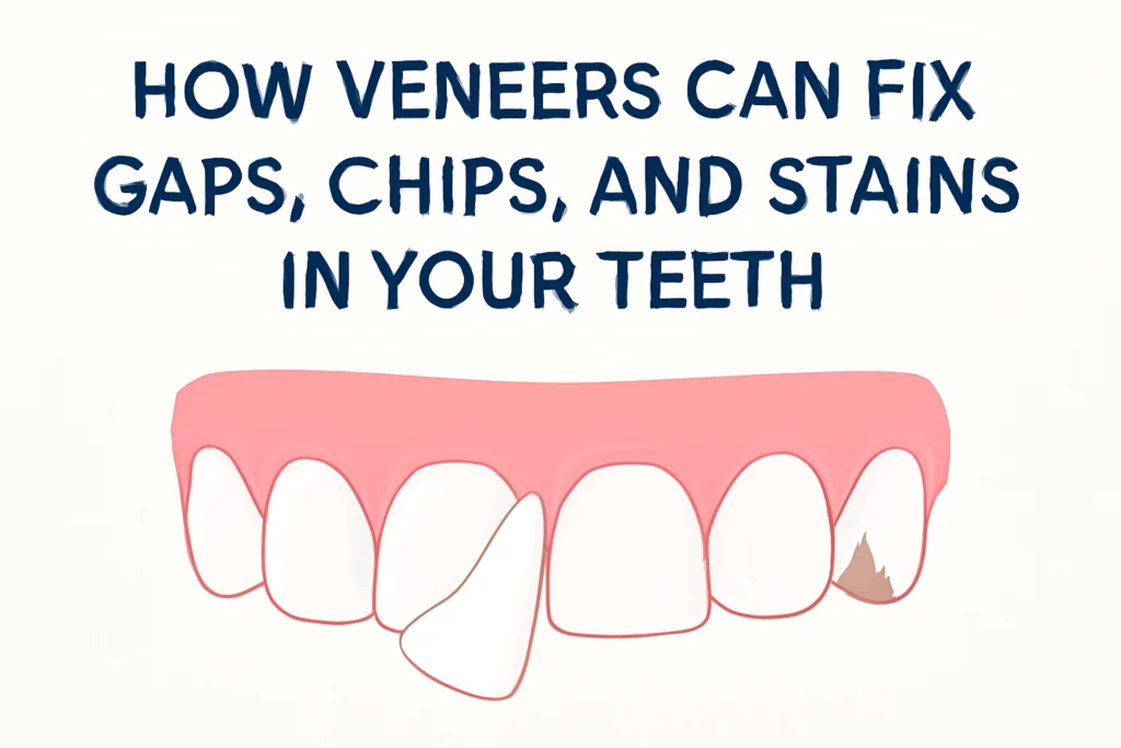 Veneers Can Fix Gaps
