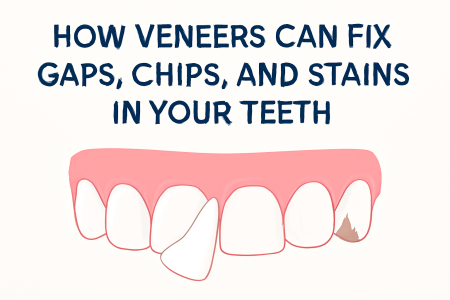 Veneers Can Fix Gaps